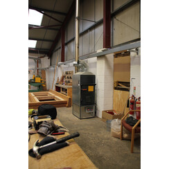 Fabbri F28 installed in a carpenter and joiner's workshop